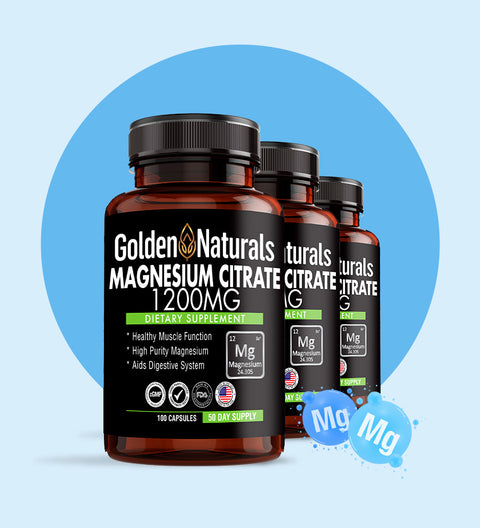 Magnesium Citrate Supplement (100 capsules)