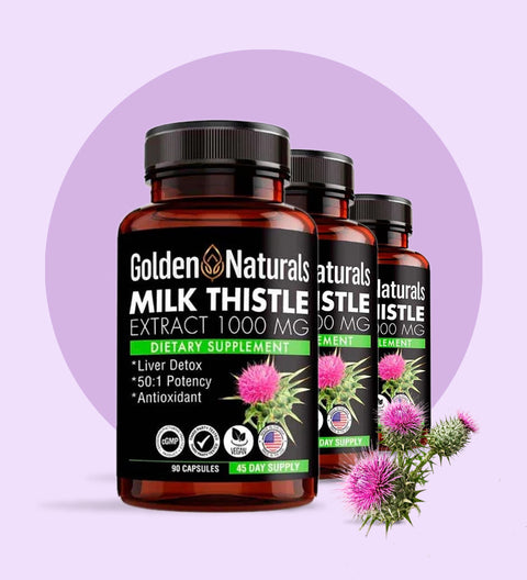 Milk Thistle 50:1 Ratio Concentration (90 capsules)