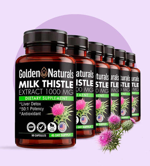 Milk Thistle 50:1 Ratio Concentration (90 capsules)