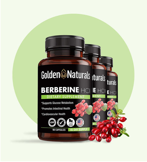 Berberine HCL Vitamins (90 capsules)