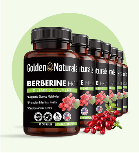 Berberine HCL Vitamins (90 capsules)