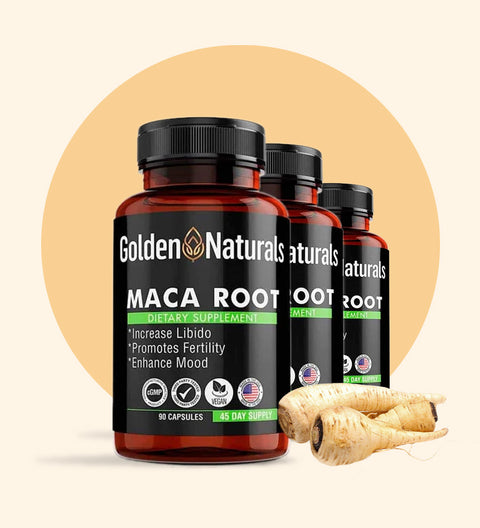Maca Root 1000mg 20:1 Extract Ratio (90 capsules)