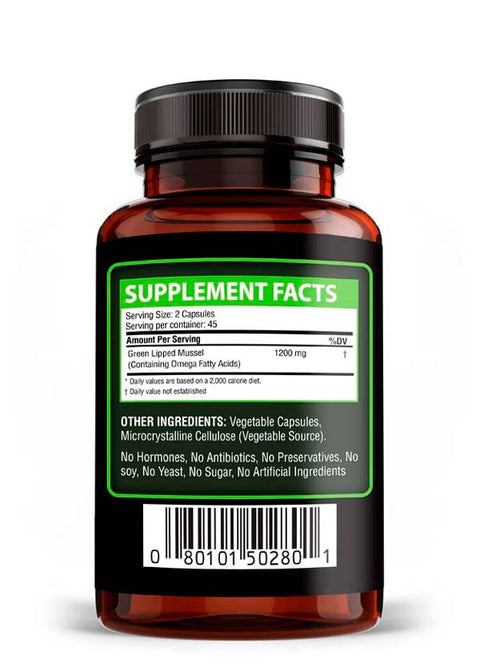 Omega Green Lipped Mussel (90 capsules)