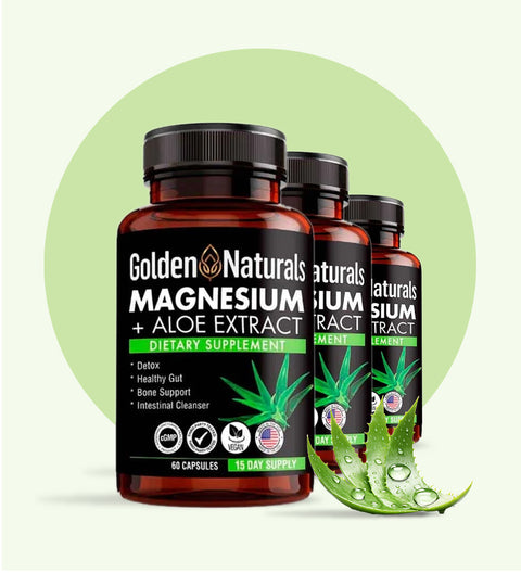 Magnesium and Aloe Extract (60 capsules)