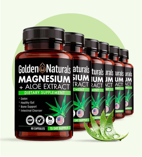 Magnesium and Aloe Extract (60 capsules)