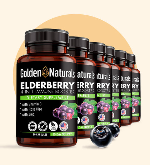 Elderberry 4 in 1 Immune Booster (90 capsules)