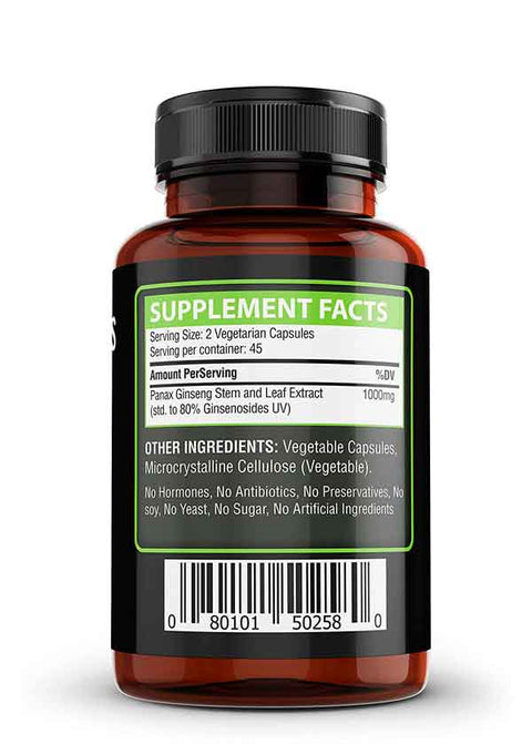Ginseng Supplement (90 capsules)