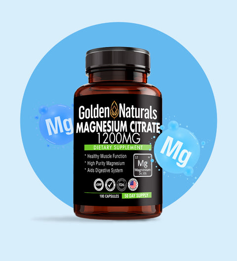 Magnesium Citrate Supplement (100 capsules)