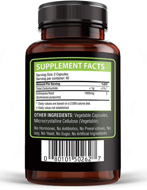 Echinacea Extract Vitamins (90 capsules)