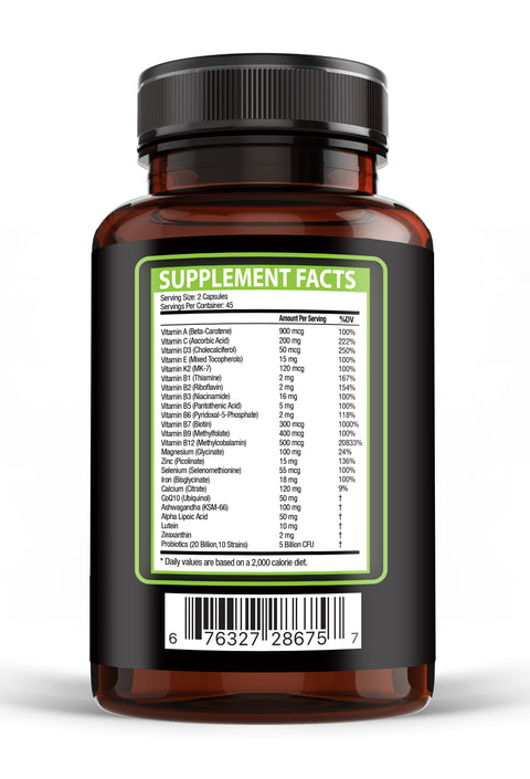 Golden Balance Multi+ Formula (90 capsules) Golden Naturals