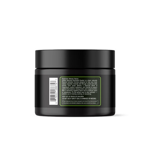 Electro-Balance Electrolyte Powder — Raspberry (200 g) Golden Naturals