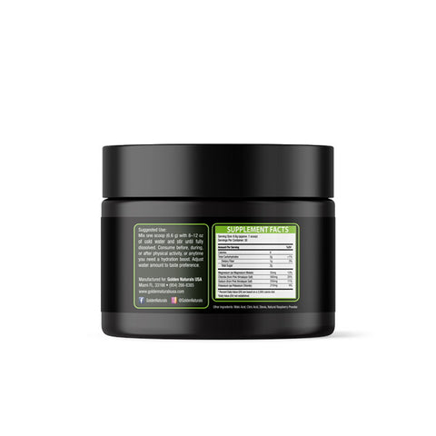 Electro-Balance Electrolyte Powder — Raspberry (200 g) Golden Naturals