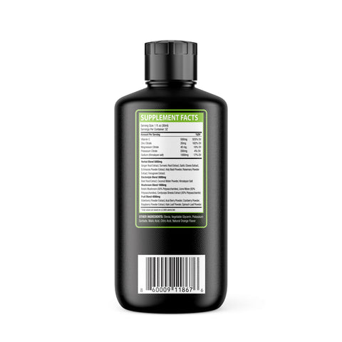 Immune Boost Formula — Natural Orange (32 oz) Golden Naturals