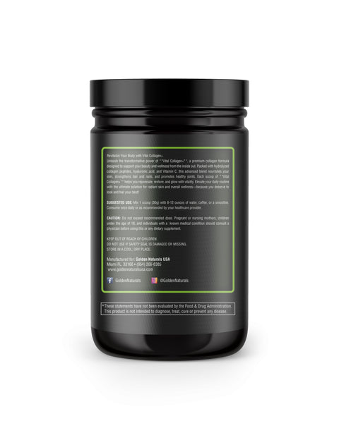 Vital Collagen+ Formula — Orange Creamsicle (500 g) Golden Naturals