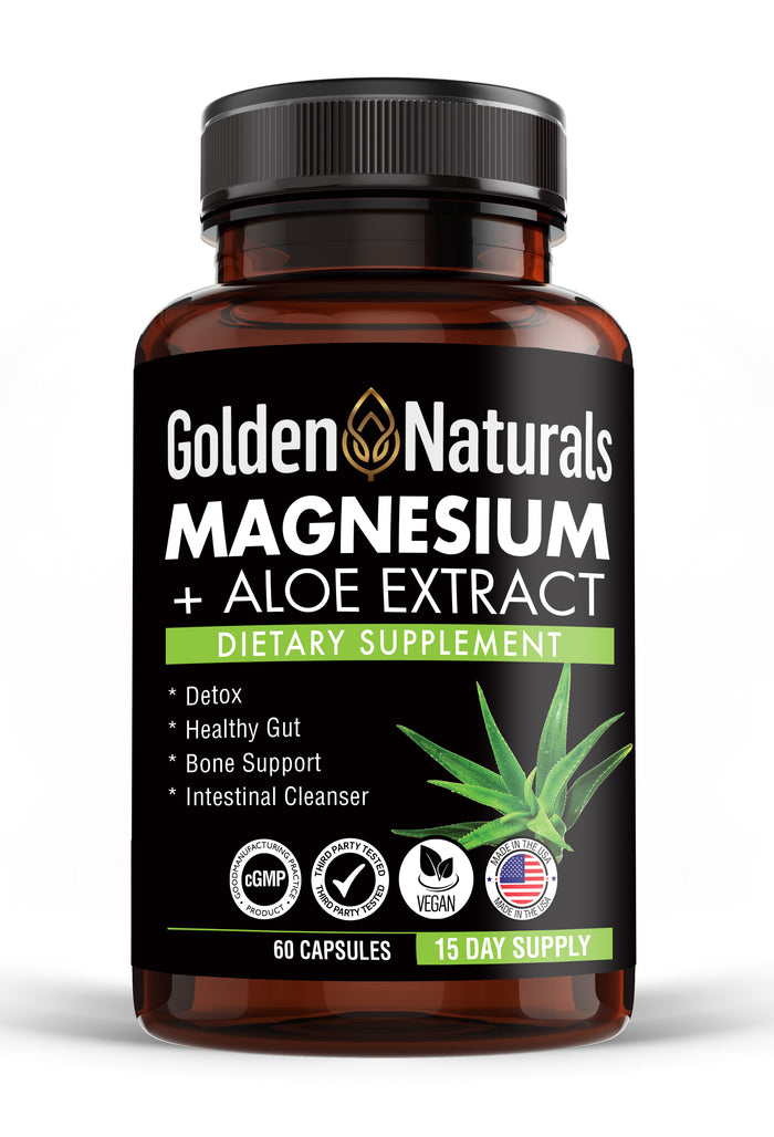 Magnesium and Aloe Extract (60 capsules)