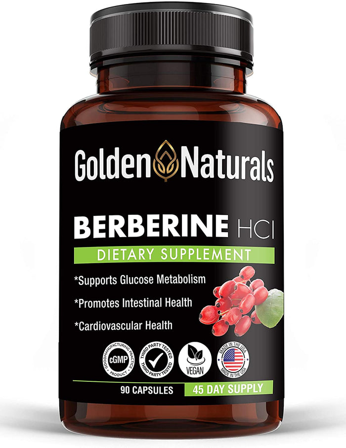 Berberine HCL Vitamins (90 capsules)
