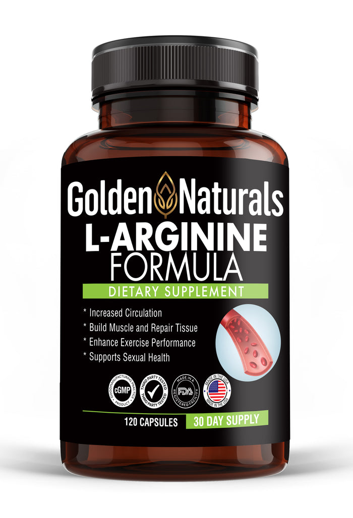 L-Arginine Supplement (120 capsules)