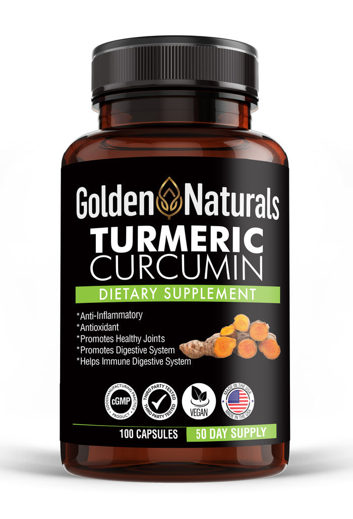 Turmeric Curcumin Vitamins (100 capsules)